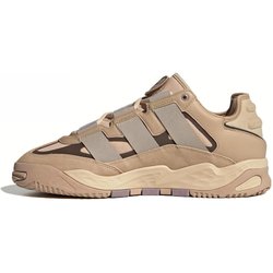 Adidas Originals Niteball 1.0 Rundzehen Minimalistisch Rutschfest Langlebig Mid-Top Lifestyle Freizeitschuhe Unisex Freizeitschuhe Hellrosa ID1118 42⅔