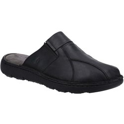 Hush Puppies Carson Lederpantoletten für Herren 7 UK schwarz