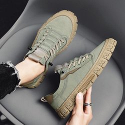 Schuhe mit weicher Sohle Herren Eisseide Atmungsaktive Stoffschuhe Herren Allround Freizeit Slipper Herrenschuhe 44 grün