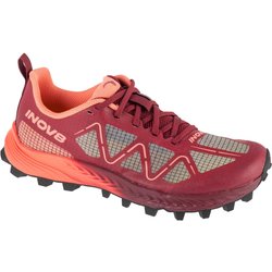 Inov-8 MudTalon Speed W, burgunderfarbene Laufschuhe für Damen 40 bordeaux