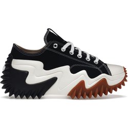 Converse Run Star Motion Platform Low Schwarz Reiher Unisex Sneaker Weiß 172895C 38