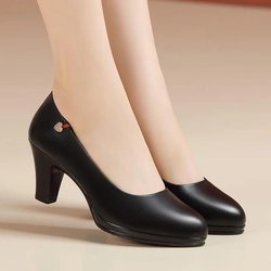 Frauen Klassische Schwarz Lackleder Frühling & Sommer Büro Stiletto Absatzschuhe Dame Klassische Beige Hotel 40 schwarz