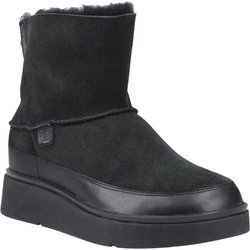 FitFlop Damen/Damen Gen-FF Mini Leder Stiefeletten 8 UK schwarz
