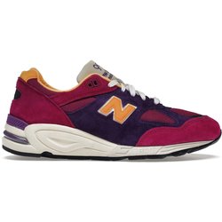 New Balance Teddy Santis x 990v2 Made in USA Lila Gelb Unisex Sneaker M990PY2 40