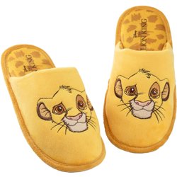 Der König der Löwen Damen/Damen Simba Pantoletten 3 UK-4 UK gelb