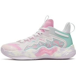 Neue Anta Magic Cement Dämpfung, Rutschfest und Abriebfest Low Top Basketballschuhe Damen Pink 922321610S-1 38