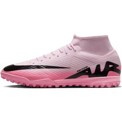 Nike Zoom Mercurial Superfly 9 Academy TF Mad Brilliance Pack Unisex Sneaker Pink Pink-Foam Schwarz DJ5629-601 41