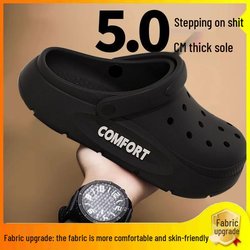 2024 Bestseller: Leichte Lochschuhe für Paare, rutschfeste Sommersandalen, verschleißfest für das Autofahren im Freien für Männer und Frauen. Size 38-39