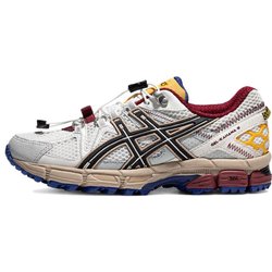 Asics Gel-Kahana 8 Bequem Mode Stoff Synthetisches Leder Dämpfung Atmungsaktiv Stützend Rückfederung Low-Top Freizeit Laufschuhe 1012B634-100 39