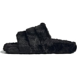 Adidas Originals Adilette Series Thick Sole Outdoor One-Piece Comfortable Versatile Rubber Bottom Massage Slide Sandals Women sandals Black IF3964 37⅓