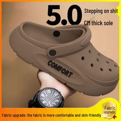 2024 Bestseller: Leichte Lochschuhe für Paare, rutschfeste Sommersandalen, verschleißfest für das Autofahren im Freien für Männer und Frauen. Size 42-43