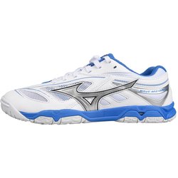 Mizuno Wave Medal 6 Fashion Versatile Shock Absorption Low Top Training Shoes Unisex sneaker Peacock-Blue 81GA191503 42