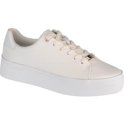 Calvin Klein Flatform Lace Up HW0HW00575-0K4, Damen, Turnschuhe, weiß 41 weiß