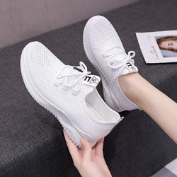 Damen-Sneaker, lässig, leichtes Mesh, atmungsaktive Laufschuhe, Pendler, Frühling und Sommer 37