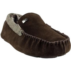 Lazy Dogz Herren Worley Wildleder-Hausschuhe 7 UK braun