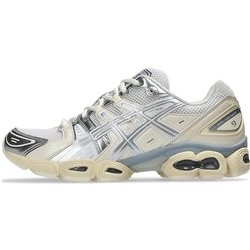 Asics Gel Nimbus 9 Weiß Reinsilber Unisex Sneaker 1201A424-106 42