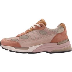 Joe Freshgoods x New Balance 992 Made in USA Gut gealtert Herren Sneaker Rosa Rosenrauch Nebelrose U992JG1 37.5