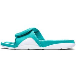 Jordan Hydro 4 Leichte Bequeme Langlebige Schaumstoffsohle Rutschfeste Pantoletten Herrensandalen Blau Weiß 705163-405 46