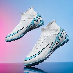 Neue Low-Top-Fußballschuhe für Männer und Frauen mit langen Nägeln, gebrochenen Nägeln, Wettkampf-Trainingsschuhe, Sport-Fußballschuhe für Erwachsene für Männer und Frauen 43