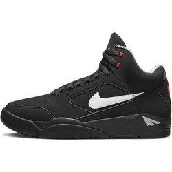 Neu Nike Air Flight Lite Ii Mid Schwarz Weiß Varsity Rot DQ7687-003 44