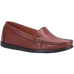 Fleet & Foster Damen / Damen Tiggy Leather Loafers 3 UK hellbraun