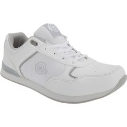 Dek Unisex-Erwachsene Jack Lace Up Trainer-Style Lawn Bowls-Schuhe 8 UK weiß
