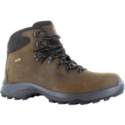 Hi-Tec Herren Ravine Lite Wanderstiefel aus genarbtem Leder 9 UK braun