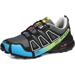 Herren Wanderschuhe Outdoor Cross-Country Laufschuhe Mesh Wandertrainingsstiefel Geeignet für Arbeit Angeln Wandern Sportschuhe 44