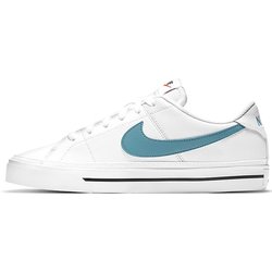 Nike Court Legacy Weiß Cerulean Herren-Sneakers Gummi-Hellbraun CU4150-104 42.5