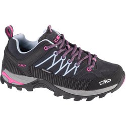 CMP Rigel Low, schwarze Damen Trekkingschuhe 36 schwarz