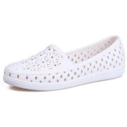 Sommer Sandalen Loch Schuhe Atmungsaktive Hohl Weiche Bequeme Schuhe Krankenschwester Schuhe Mutter Schuhe Schwangere Frauen Schuhe Arbeitsschuhe Frauen 38