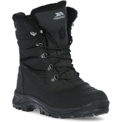 Herren Negev II Leder Schneestiefel 8 UK schwarz