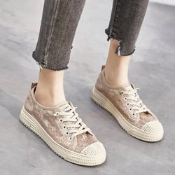 Bequeme Fischer Schuhe Damen Frühling Sommer Slipper Flats Netzschuhe 39 beige