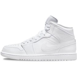 Neuer JORDAN 1 Mid Triple White 554724-136 44.5