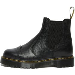 DR. Martens Leder Bequeme Pendel Kurz Chelsea Boots Unisex Stiefel Schwarz 27961001