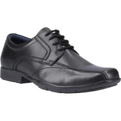 POD Jungen Angus Leder Oxford Schuhe 3 UK schwarz
