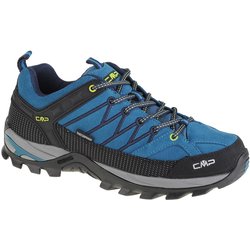 CMP Rigel Low, blaue Trekkingschuhe für Herren 41 blau