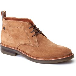 Base London Herren Knebworth Leder Chukka Boots 6 UK ingwer