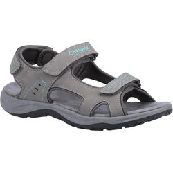 Cotswold Damen/Damen Freshford recycelte Sandalen 8 UK türkis/grau