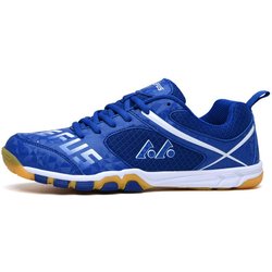 36-45 Hochwertige Stoßdämpfung, rutschfeste und verschleißfeste Tischtennisschuhe, Volleyballschuhe, Tennisschuhe, Sportschuhe 43 blau
