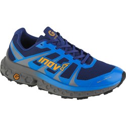 Inov-8 Trailfly Ultra G 300 Max, Marineblaue Herren-Laufschuhe 47 dunkelblau