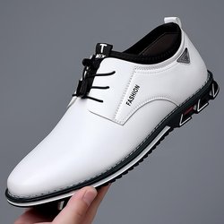 Herren-Lederschuh, lässige Golfschuhe, Herren-Sportschuhe, atmungsaktive Anti-Rutsch-Schuhe, leichte Sportschuhe 43