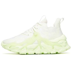Anta Breakthrough Pro Stoff Stoßdämpfend Rutschfest Abriebfest Höhenvergrößernd Low-Top Dad Schuhe Herren Sneaker Weiß Grün 112228860-4 39