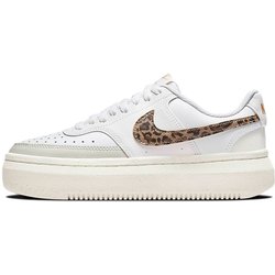 Nike Court Vision Alta Leopard Damen Sneaker Weiß Light-Bone Sail DO2791-100 39
