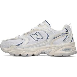 New Balance 530 Linen Fog Overcast Distressed Unisex-Sneaker Weiß Calm-Taupe MR530CT 42.5