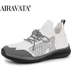 Wanderschuhe für Herren, Sportschuhe, Freizeitschuhe, modisch, flach, atmungsaktiv, Turnschuhe, leichte Herrenschuhe 46 weiß