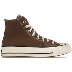 Converse Chuck 70 High Squirrel Friend Braune Unisex-Sneakers Egret Schwarz A02755C 39