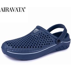 Männer Frauen Hausschuhe Outdoor Sandalen Hausgarten Bequeme Clogs Strandschuhe Wasserschuhe 42 blau