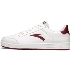 Neue rutschfeste, abriebfeste Low-Top-Skateboardschuhe für Herren, Weiß/Rot 912348067-4 43