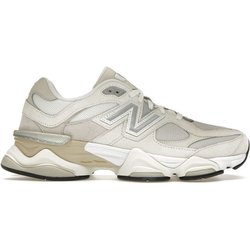 New Balance 9060 Sea Salt Moonbeam Unisex Sneaker Creme Turteltaube Silber-Metallic U9060WHT 41.5